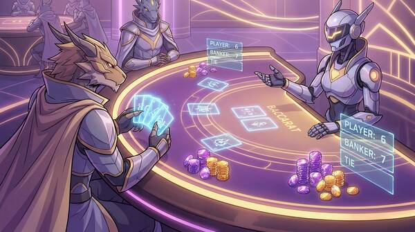 Mesa de Bacará Digital aaabet